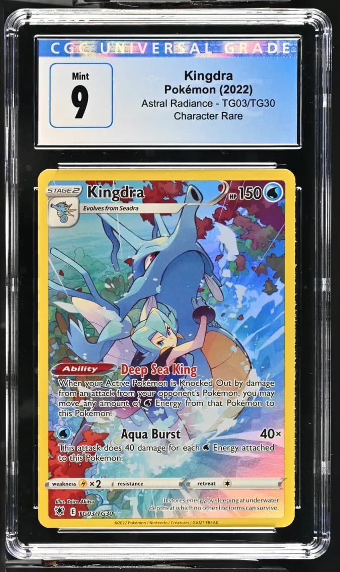 Kingdra, Astral Radiance, CGC 9