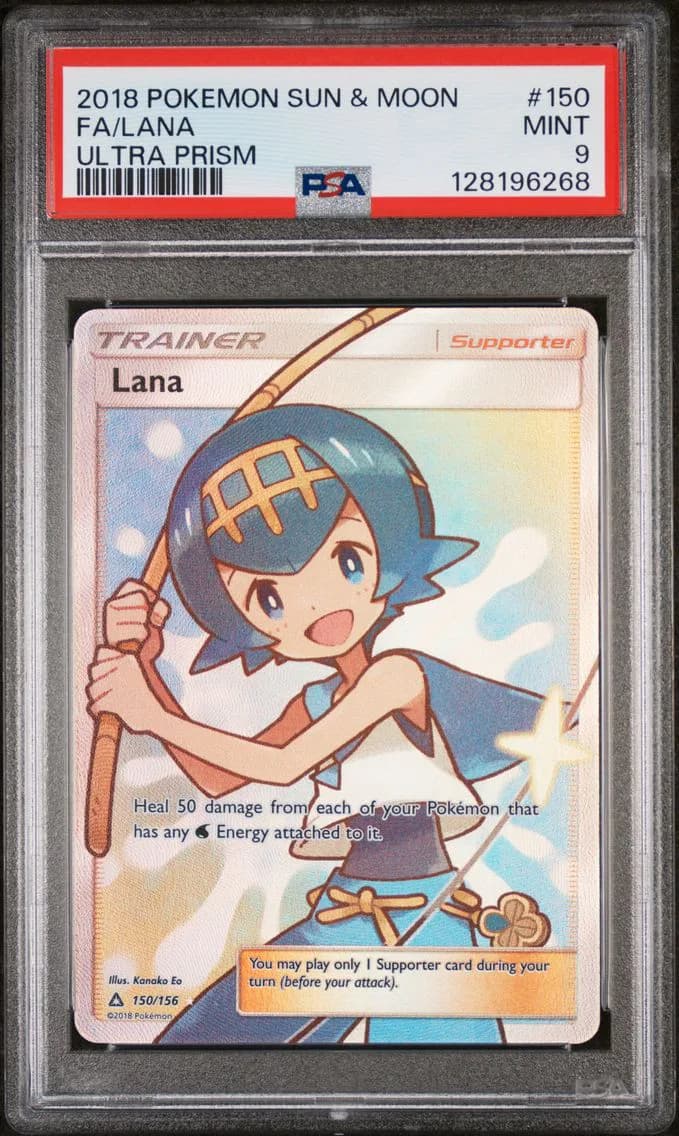 Lana, Sun & Moon Ultra Prism, PSA 9
