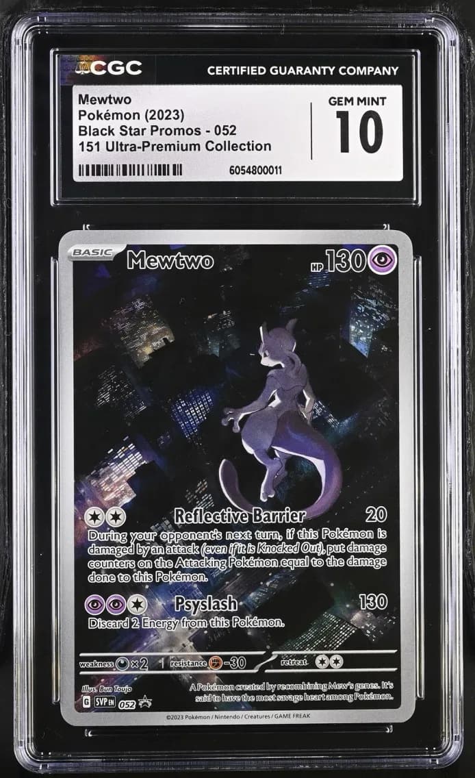 Mewtwo, Black Star Promos - Scarlet & Violet SVPEN, CGC 10