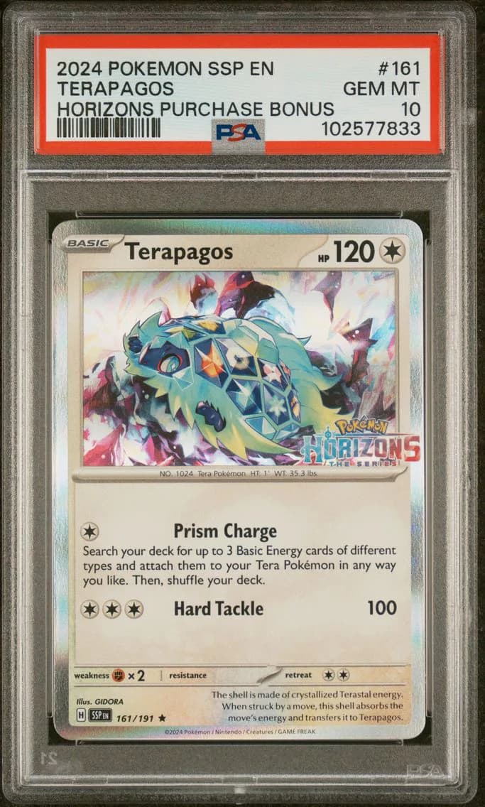 Terapagos, Surging Sparks, PSA 10