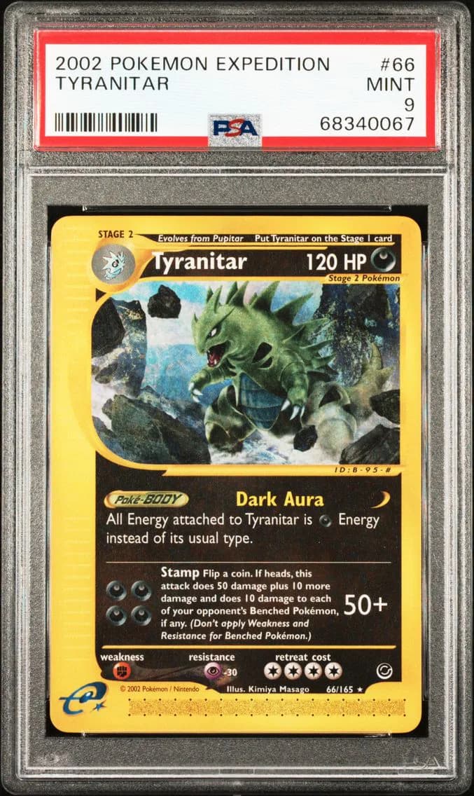 Tyranitar, Expedition, PSA 9