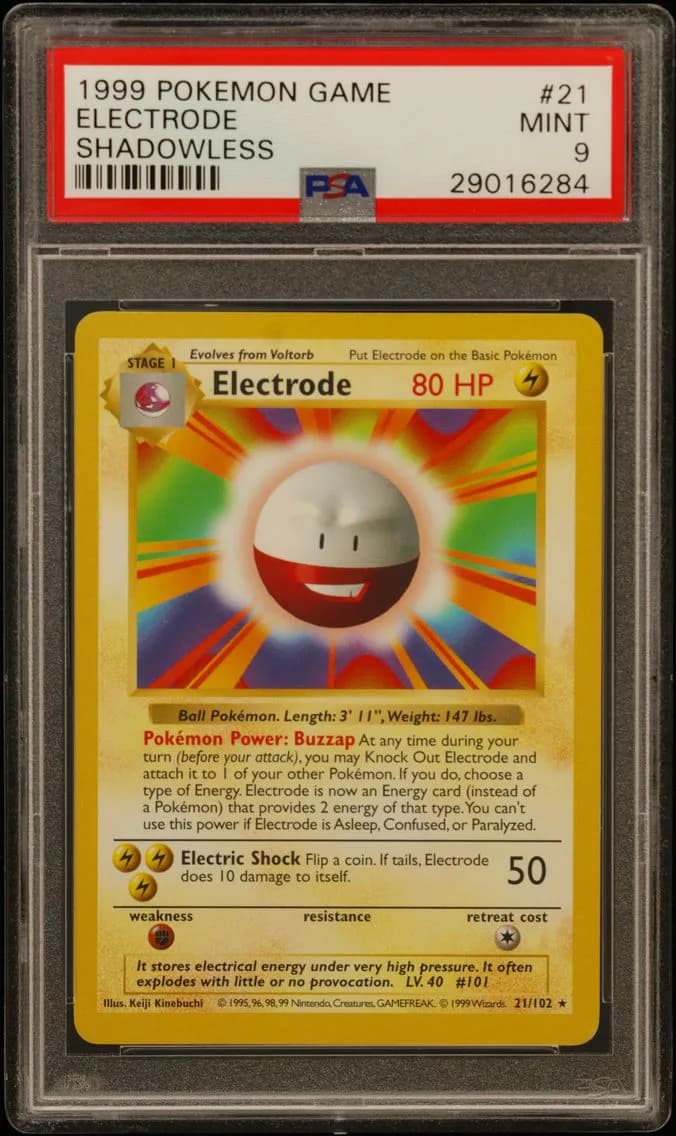 Electrode Shadowless, Game, PSA 9