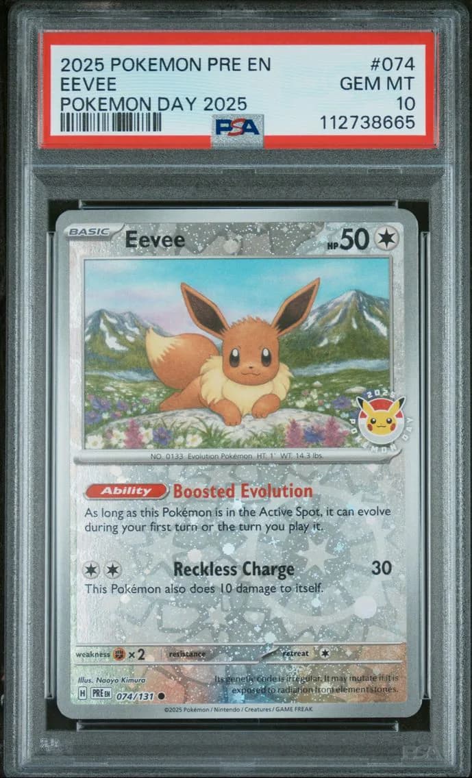Eevee, Prismatic Evolutions, PSA 10