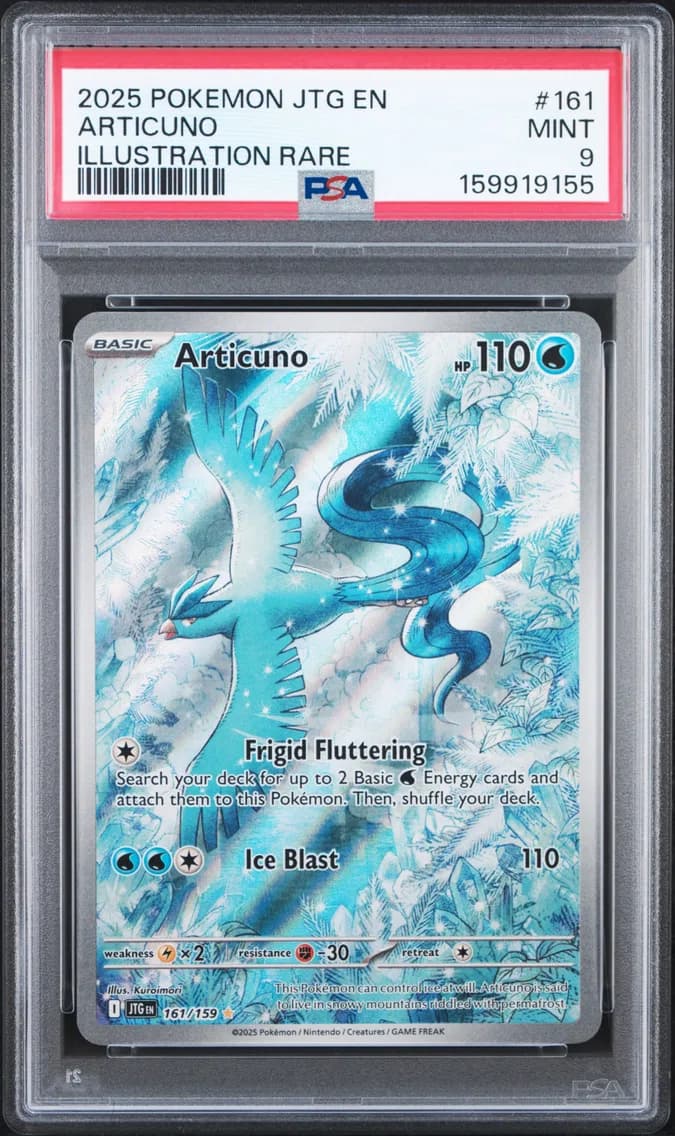 Articuno, Journey Together, PSA 9
