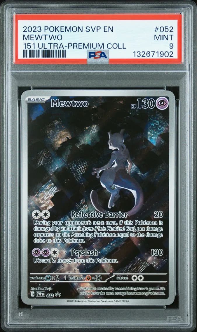 Mewtwo, SV Black Star Promo, PSA 9