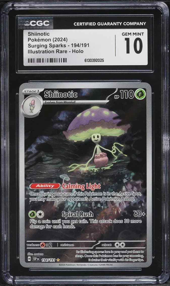 IR Shiinotic, Surging Sparks, CGC 10