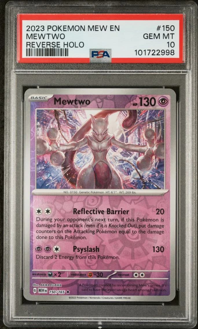 Mewtwo, 151, PSA 10