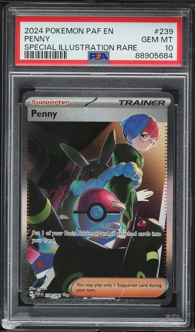 Penny, Paldean Fates, PSA 10