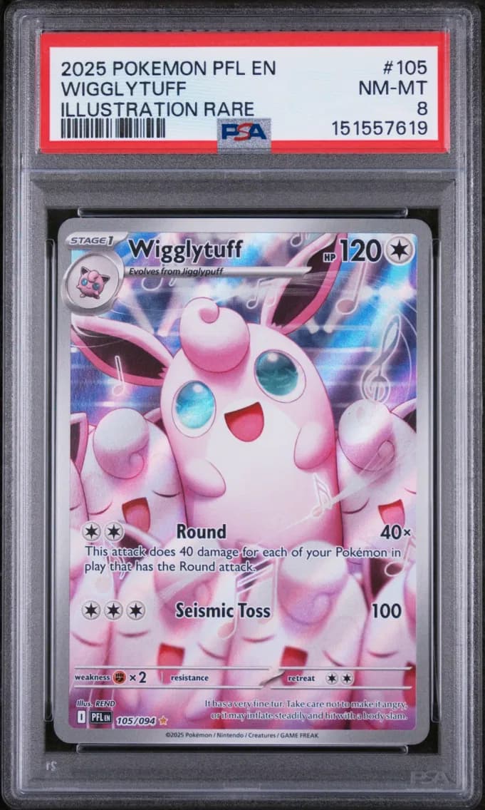Wigglytuff, Phantasmal Flames, PSA 8