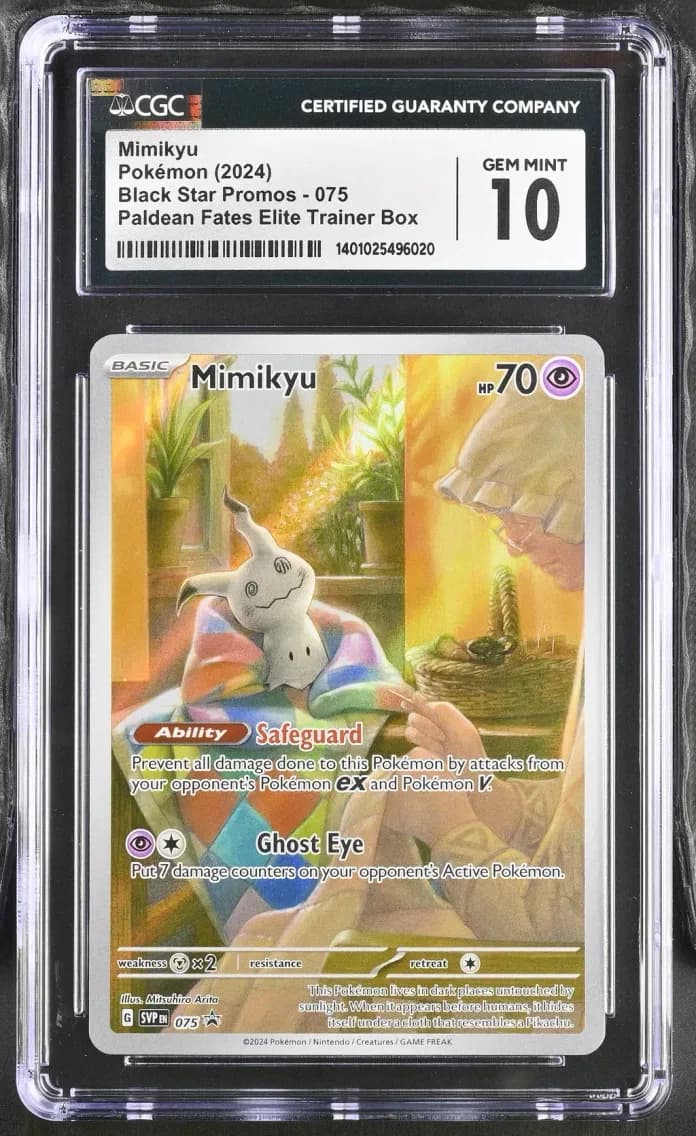 Mimikyu, Black Star Promos - Scarlet & Violet SVP EN, CGC 10