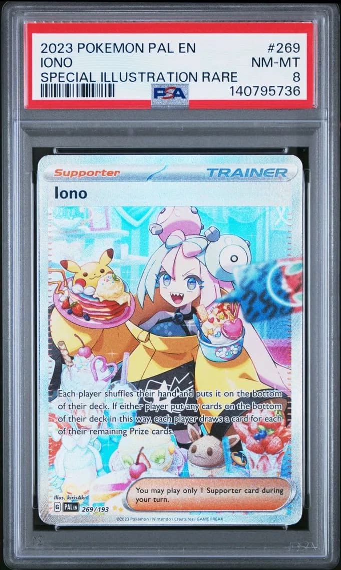 Iono, Paldea Evolved, PSA 8