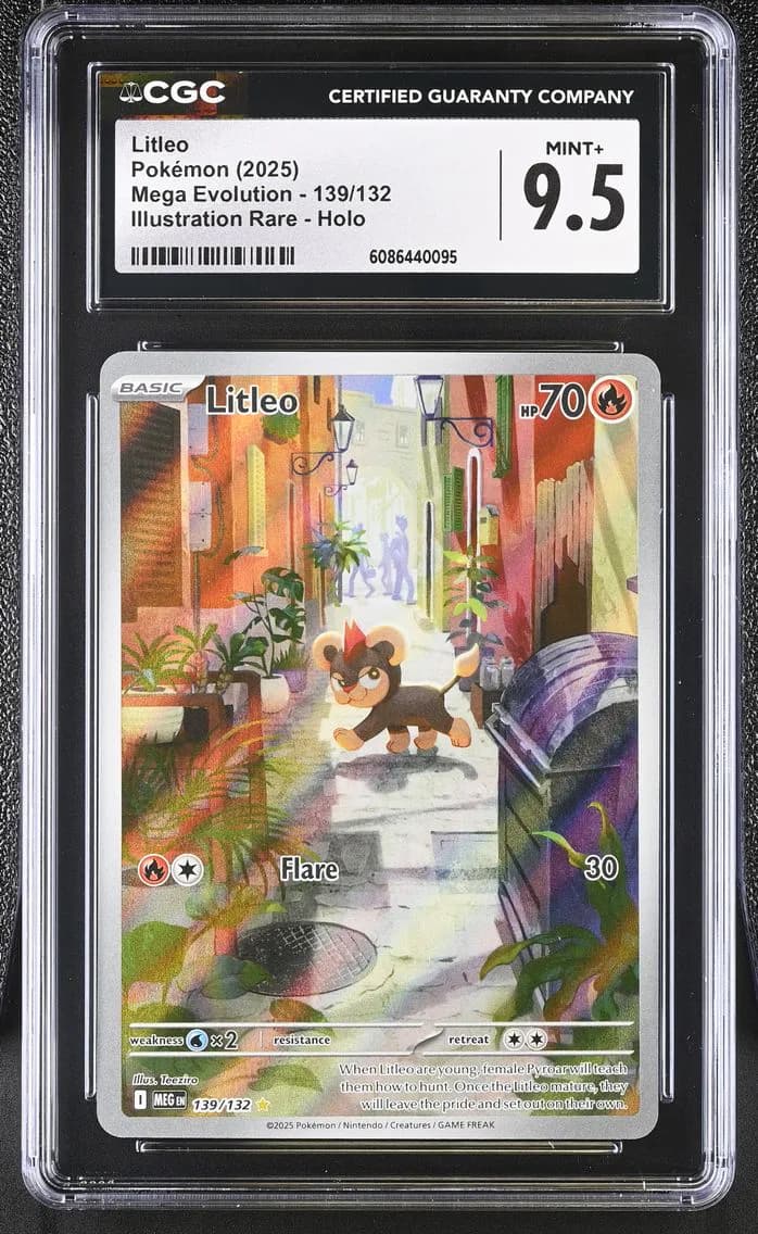 Litleo, Mega Evolution, CGC 9.5