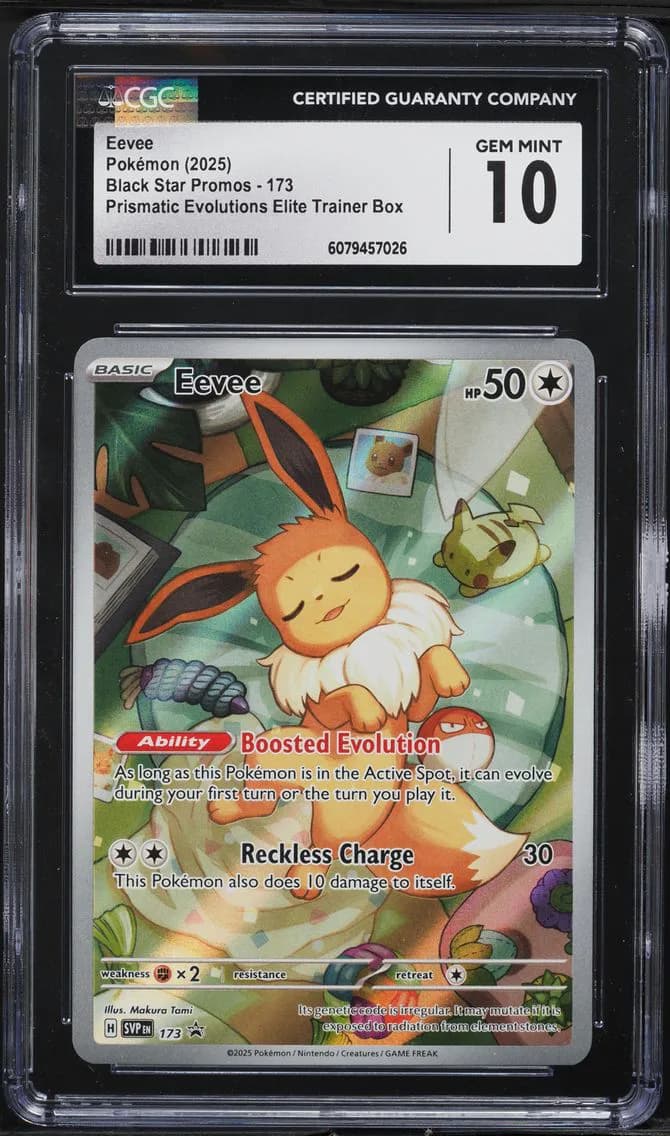 Eevee, Black Star Promos - Scarlet & Violet SVP EN, CGC 10