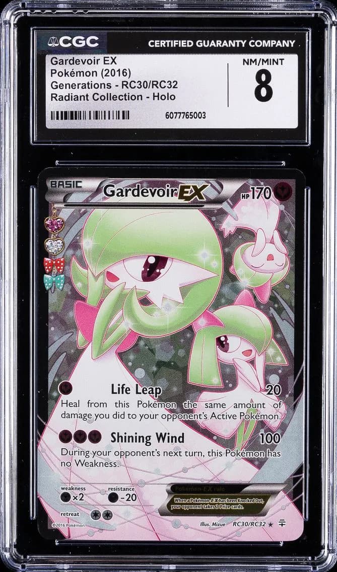 Gardevoir EX, Generations, CGC 8