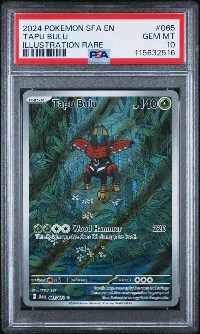 Tapu Bulu, Shrouded Fable, PSA 10