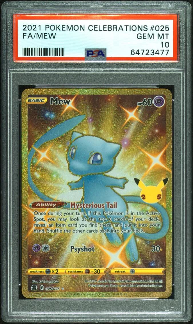 Mew, Celebrations, PSA 10