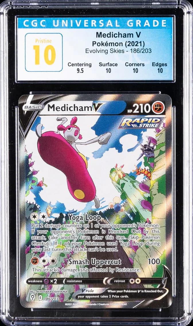 Medicham V, Evolving Skies, CGC 10