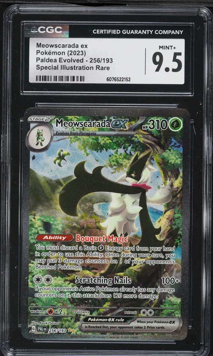 Meowscarada EX, Paldea Evolved, CGC 9.5