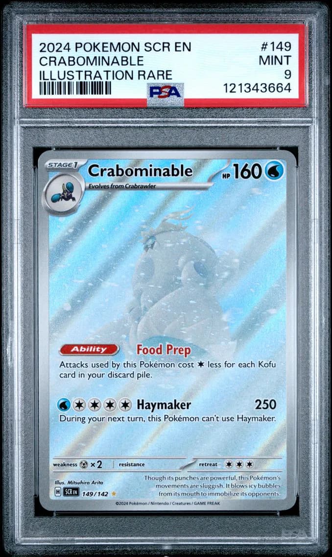 Crabominable, Stellar Crown, PSA 9