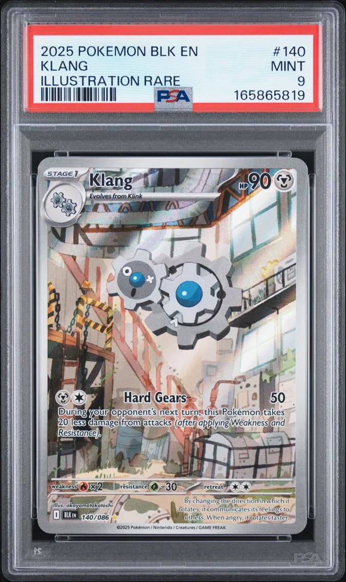 Klang, Black Bolt, PSA 9