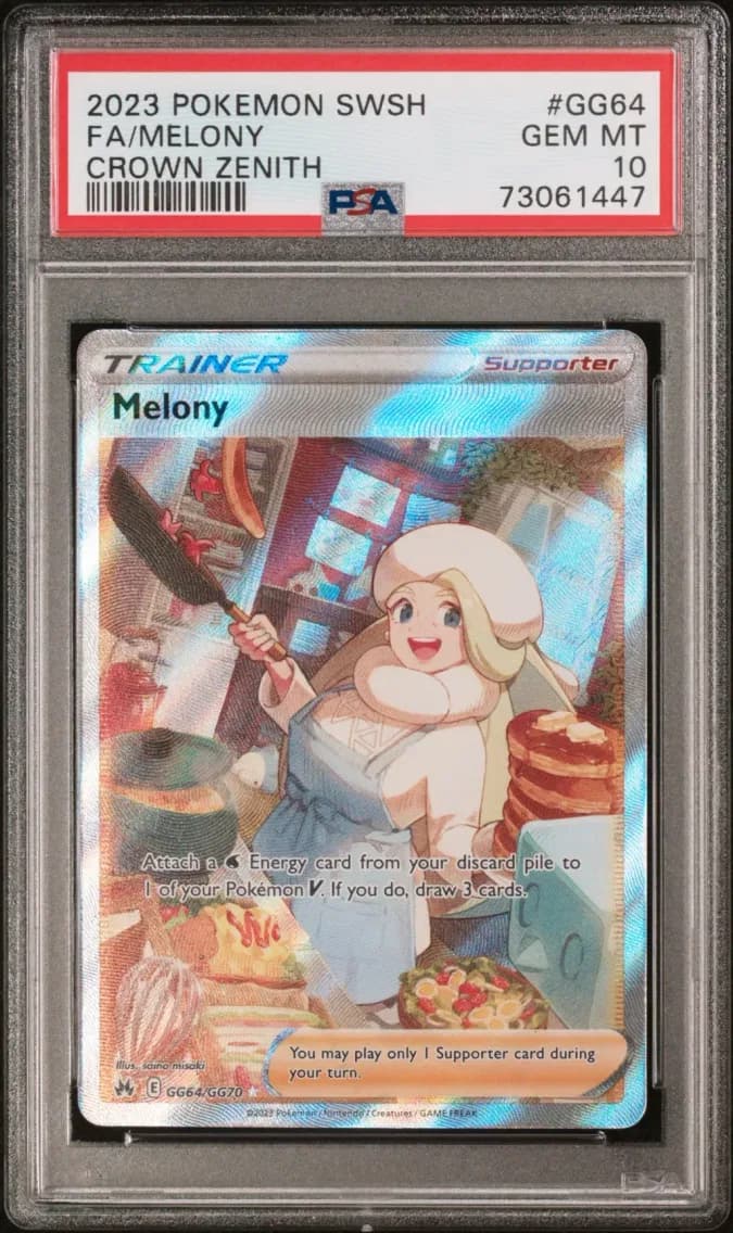 Melony, Sword and Shield Crown Zenith, PSA 10