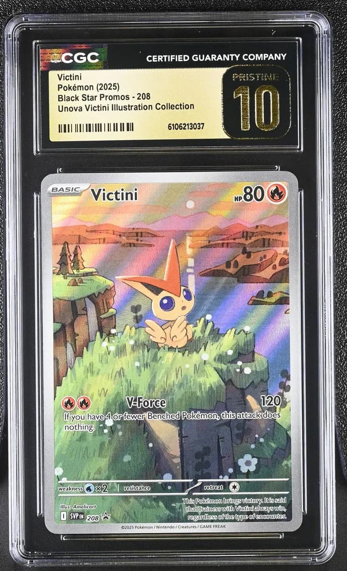 Victini, Black Star Promos - Scarlet & Violet SVP EN, CGC 10