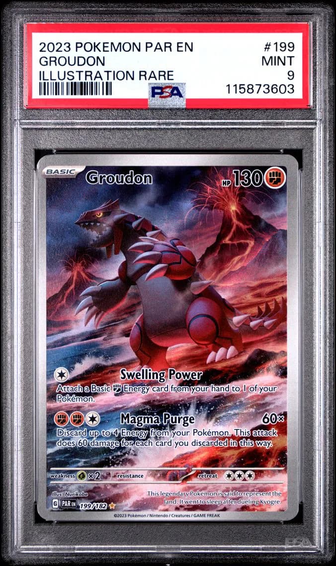 Groudon, Paradox Rift, PSA 9