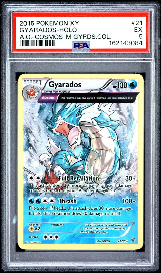 Gyarados-Holo, XY Ancient Origins, PSA 5