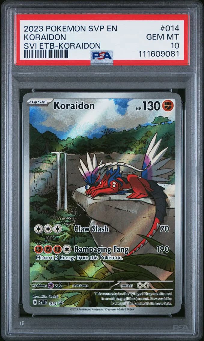 Koraidon, SV Black Star Promo, PSA 10