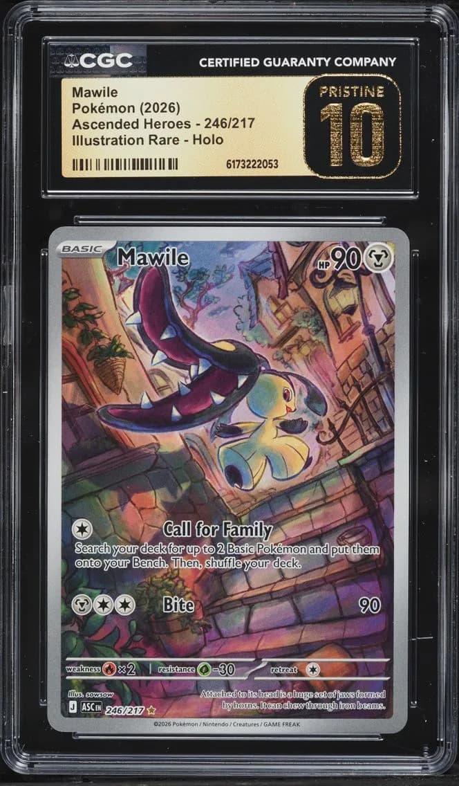 IR Mawile, Ascended Heroes, CGC 10