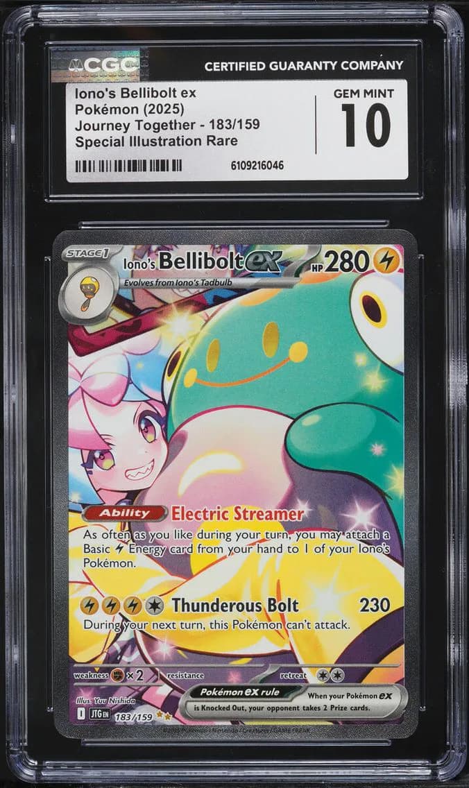 Bellibolt EX, Journey Together, CGC 10
