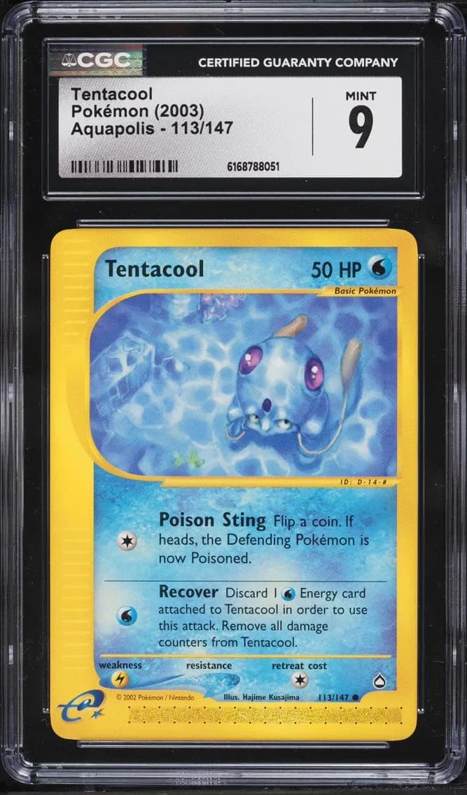 Aquapolis Tentacool, Aquapolis, CGC 9
