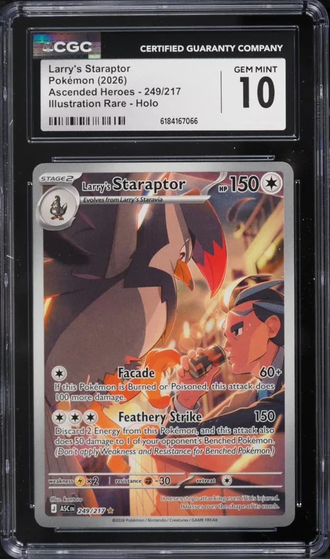 Larry's Staraptor, Ascended Heroes, CGC 10