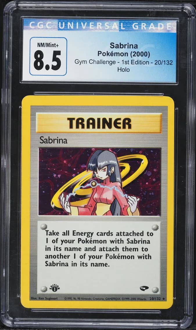Sabrina, Gym Challenge - 1st Edition, CGC 8.5