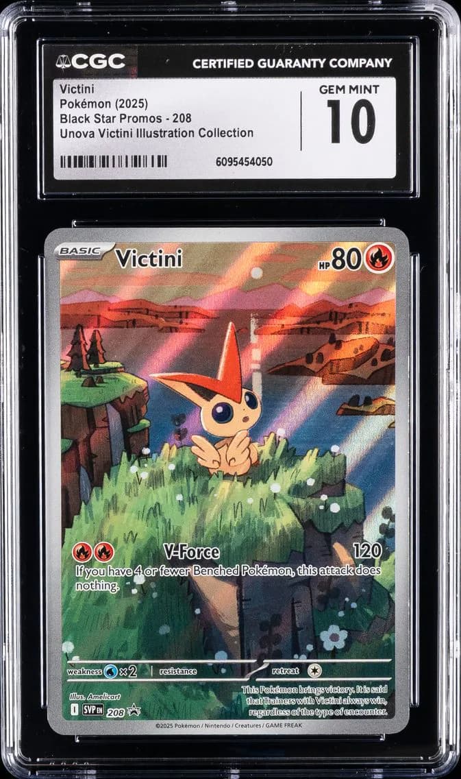 Victini, Black Star Promos - Scarlet & Violet SVP EN, CGC 10