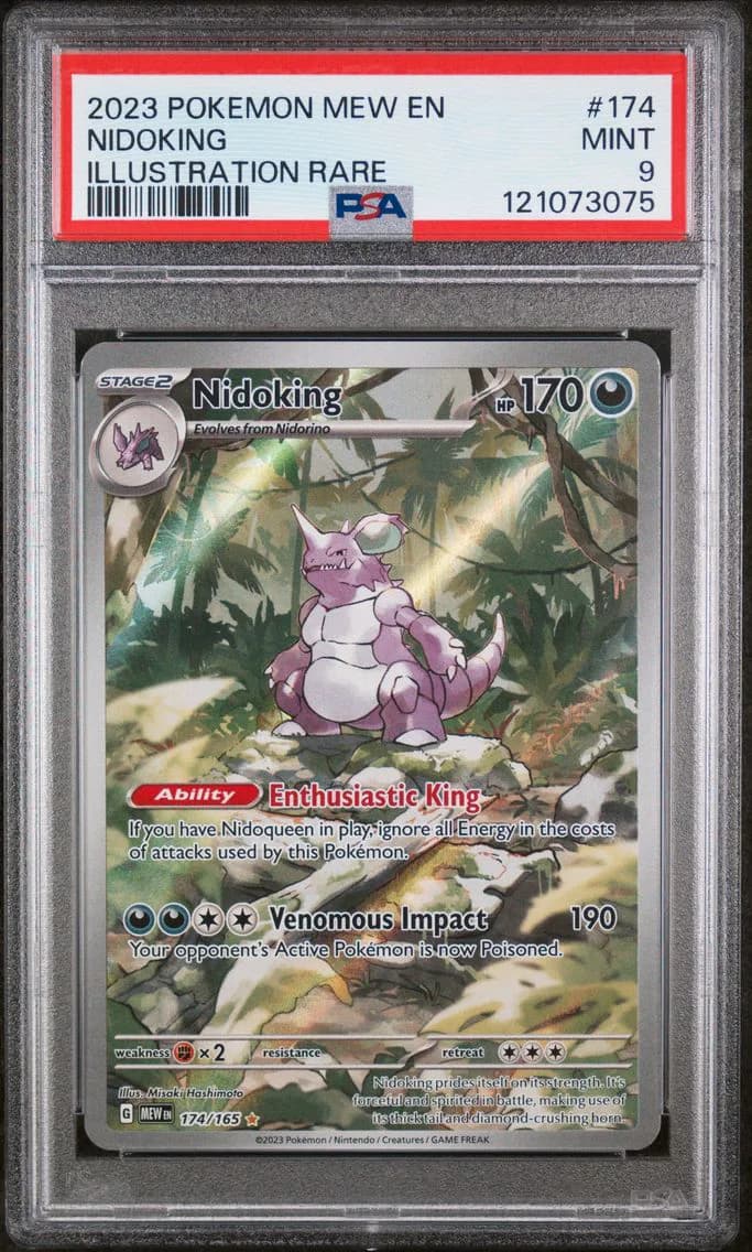 Nidoking, 151, PSA 9
