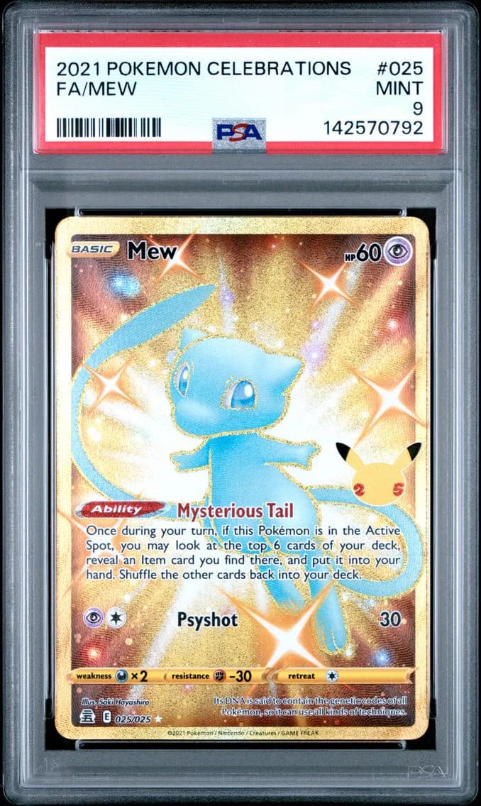 Mew, Celebrations, PSA 9