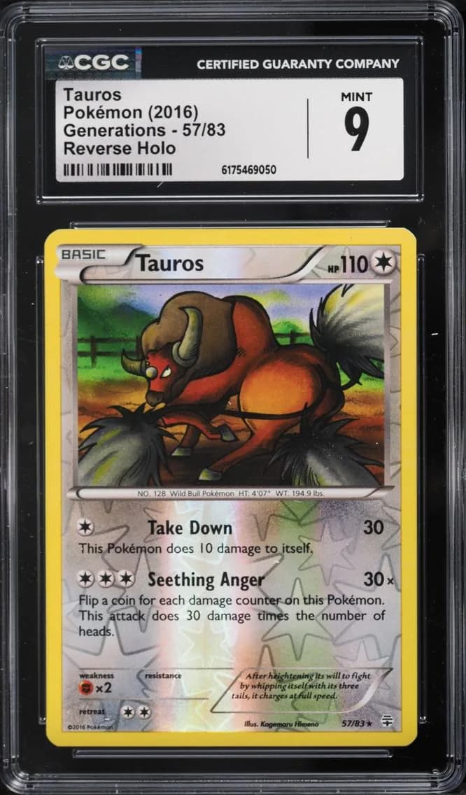 Tauros, Generations, CGC 9