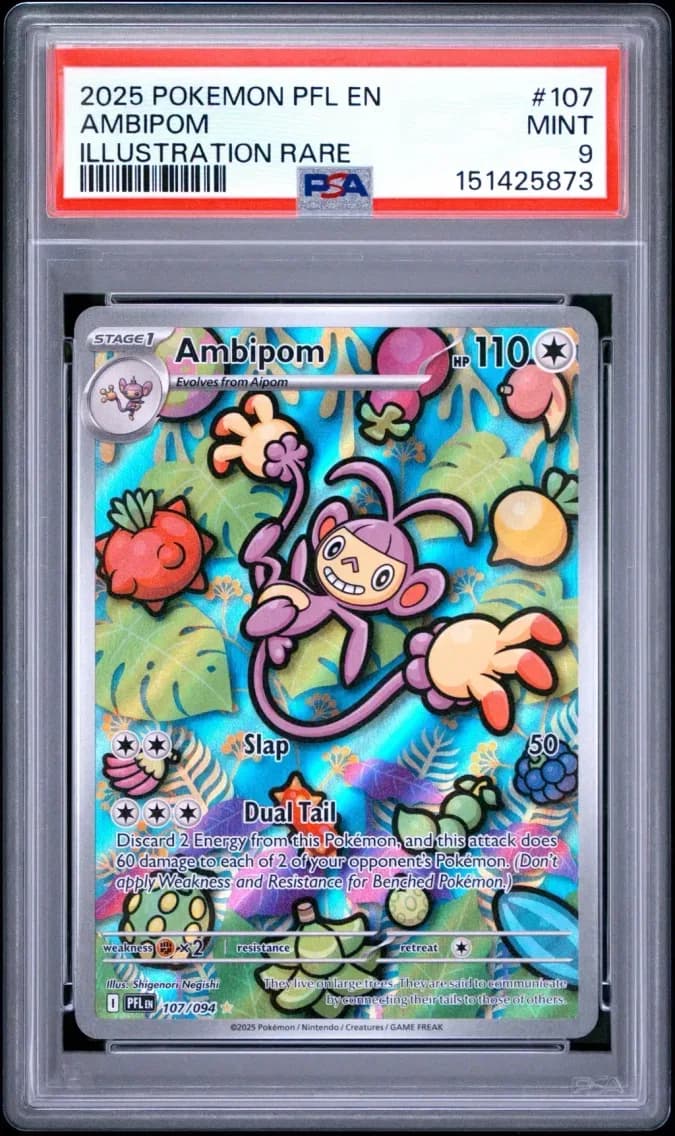 Ambipom, Phantasmal Flames, PSA 9