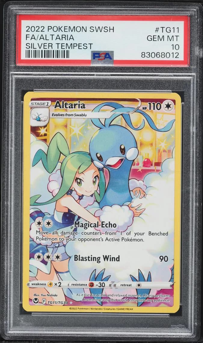 Altaria, Sword & Shield Silver Tempest, PSA 10