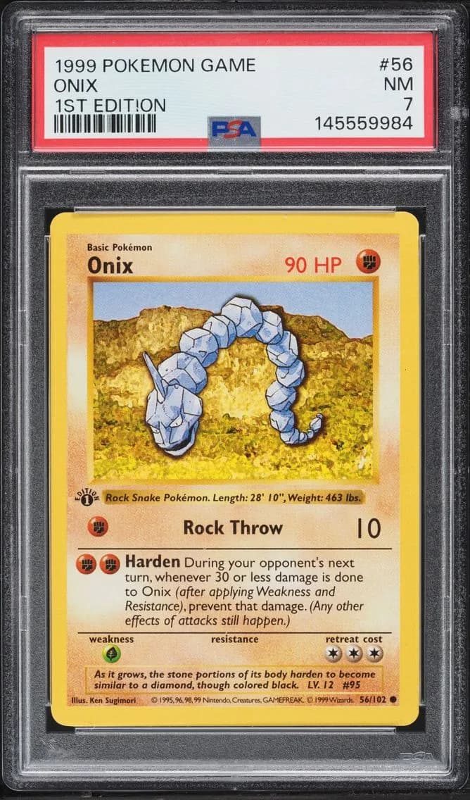 Onix, Game, PSA 7