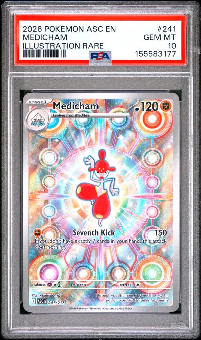 Medicham, Ascended Heroes, PSA 10