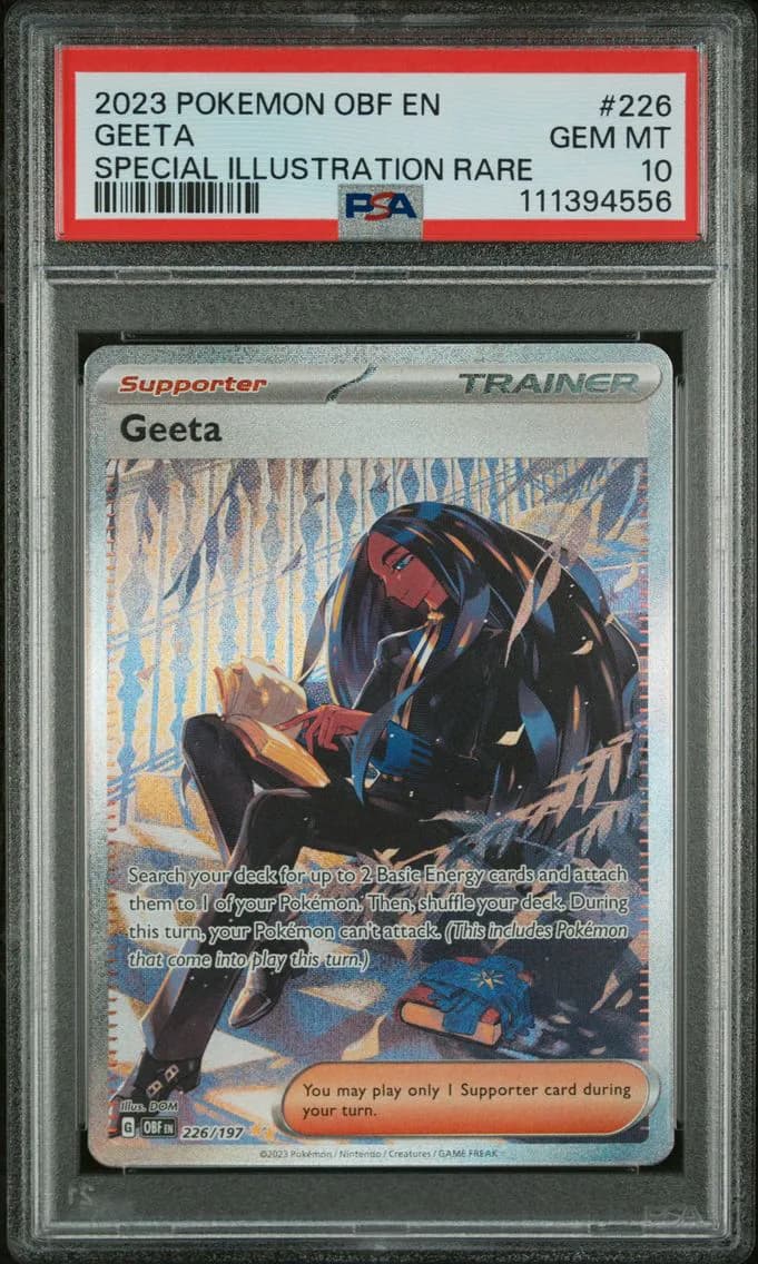 Geeta, Obsidian Flames, PSA 10