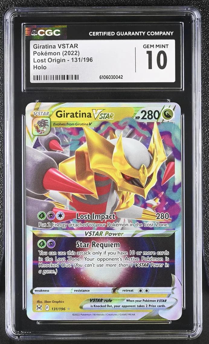 Giratina VSTAR, Lost Origin, CGC 10