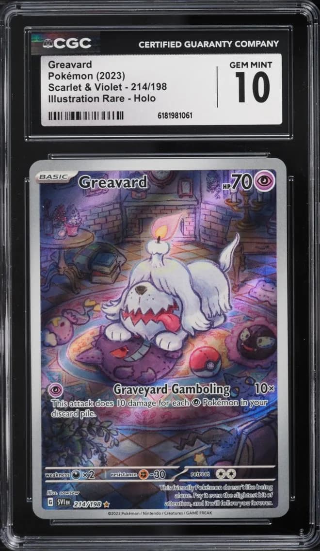 Greavard, Scarlet & Violet - SV1EN, CGC 10