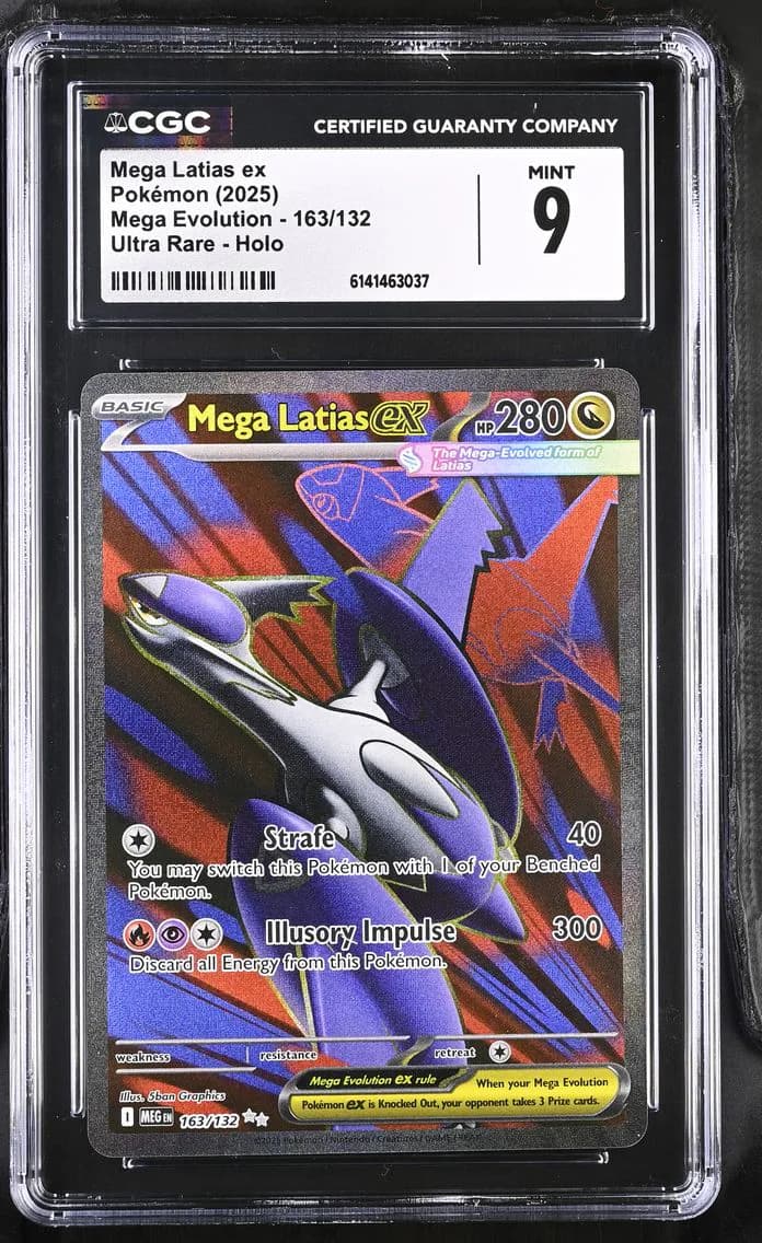 Mega Latias ex, Mega Evolution, CGC 9
