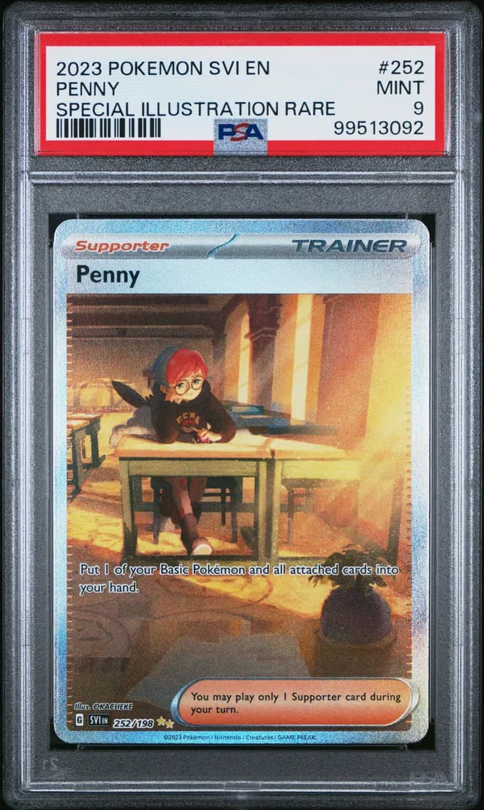 Penny, Scarlet & Violet, PSA 9