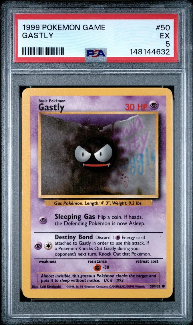 Gastly, Game, PSA 5