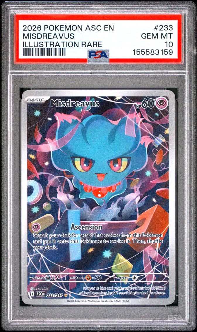 Misdreavus, Ascended Heroes, PSA 10