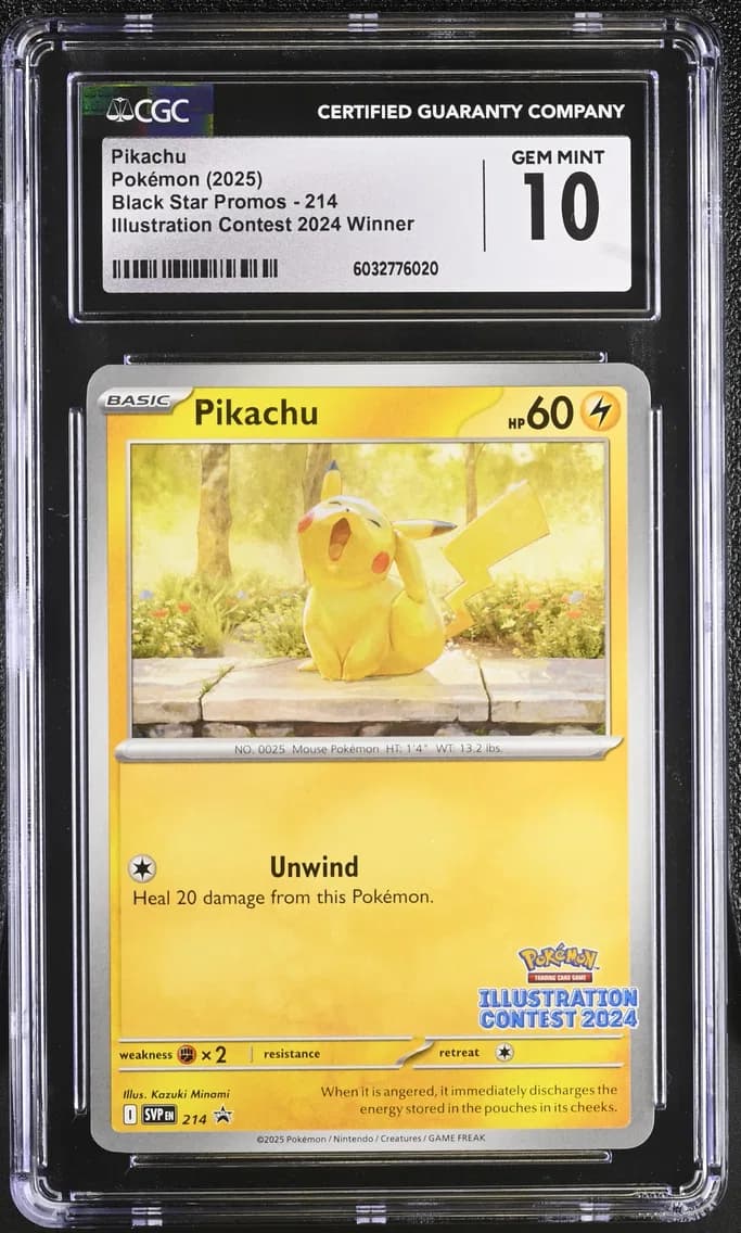 Pikachu, Black Star Promos - Scarlet & Violet SVP EN, CGC 10